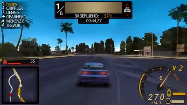 Прохождение Need for Speed: Undercover (PSP) смотреть онлайн