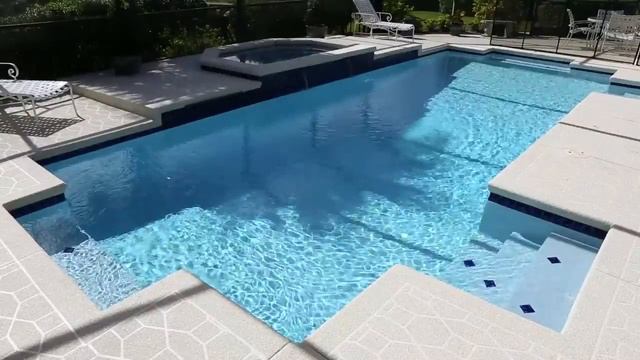 Pebble Pool Finish SunStone Pearl | Cove Blue смотреть онлайн