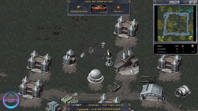 Ligaspiel Alucard1982 vs. UntoterDrache Command & Conquer Remastered смотреть онлайн
