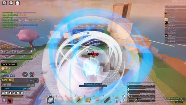 2k HP Ice Sailor Build.... (Roblox Arcane Odyssey) смотреть онлайн