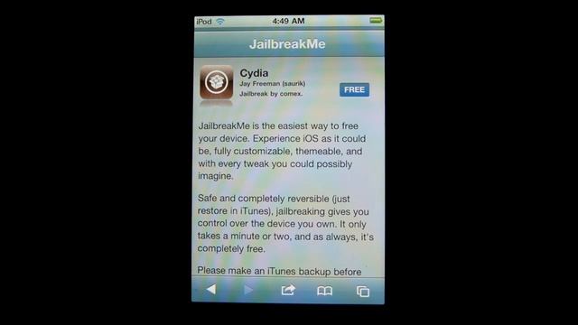 JailbreakMe 3.0 iPad 2, iPhone and iPod touch Jailbreak on iOS 4.3.3 смотреть онлайн