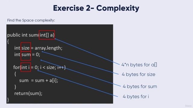 space complexity part 2 java смотреть онлайн