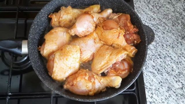 Жареная картошка с курицей. Курица с картошкой. Супер рецепт. #курицаскартошкой#ужин#еда смотреть онлайн