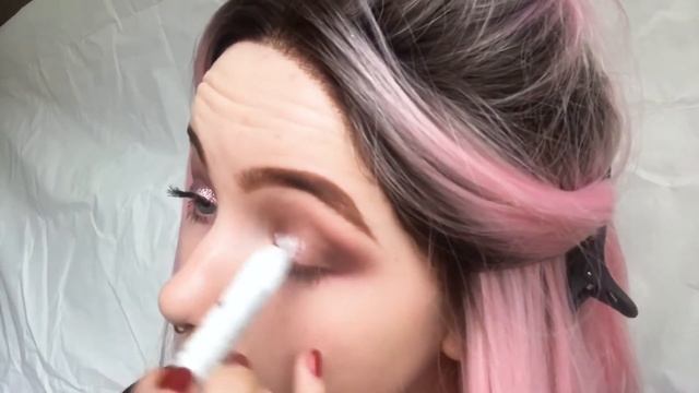 GRWM, Get This Nifty Freckles-Look With Blackpink Wig for your first day of school- Makeup Tutorial смотреть онлайн