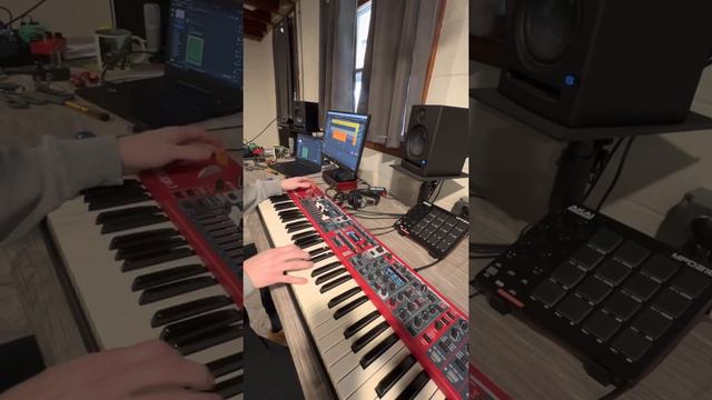 Made a beat with Nord Stage 3 J3PO sound bank смотреть онлайн