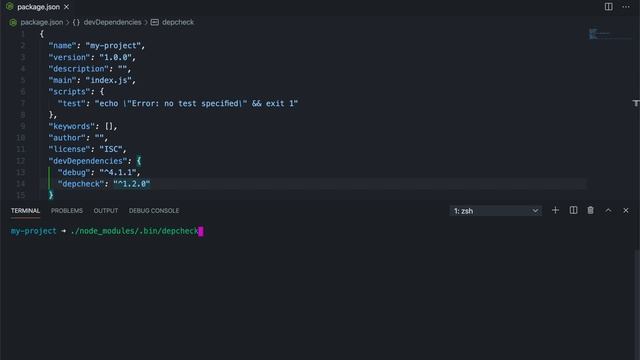 Validating dependencies in your project with depcheck package | Code Quick Tips by Will Mendes смотреть онлайн