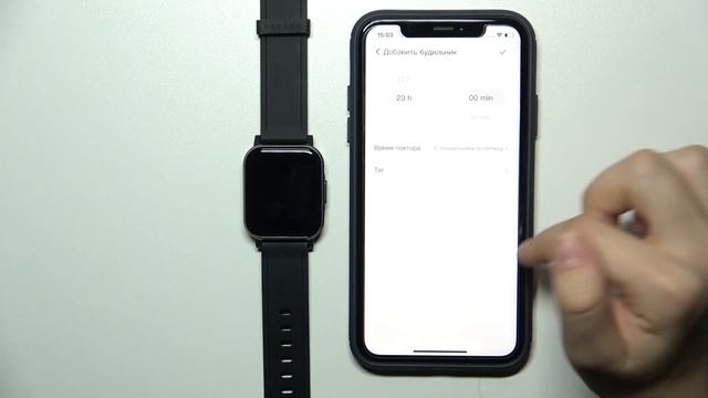Как добавить будильник на HAYLOU SMART WATCH 2 / Настройки будильника на HAYLOU SMART WATCH 2 смотреть онлайн