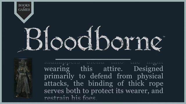 Bloodborne Lore - Yahar'gul Black Armor Set смотреть онлайн