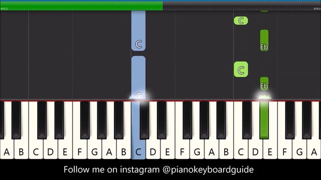 How To Play Sweet Dreams by Eurythmics on Piano - Slow & Easy смотреть онлайн