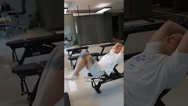 Unsere aktuelle Lieblings Bauchmuskel Übung смотреть онлайн