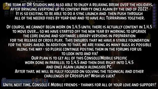 Terraria 1.4.5 News - Year of Cross-Play смотреть онлайн