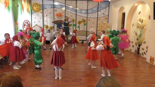 Средняя группа танец Осень, осень смотреть онлайн