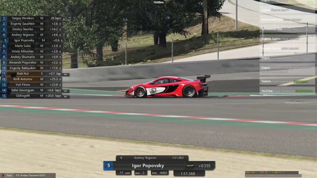 🔴 Assetto Corsa. OSRW WEC 2018. Stage 1 @ Barcelona - LIVE смотреть онлайн