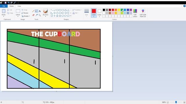 Making Cupboard in paint tool | Sketch series смотреть онлайн