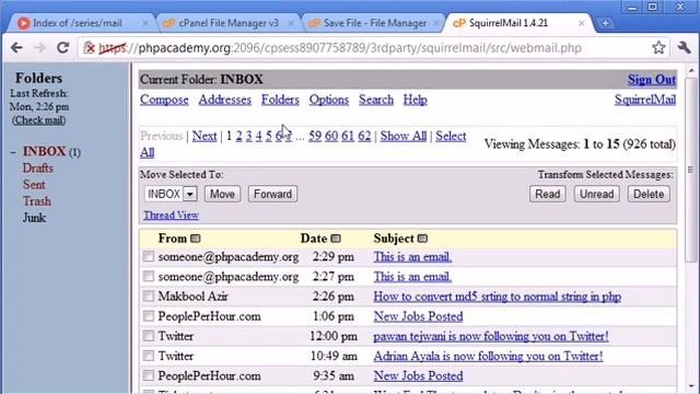 Beginner PHP Tutorial 99 Sending an Email Part 2 смотреть онлайн