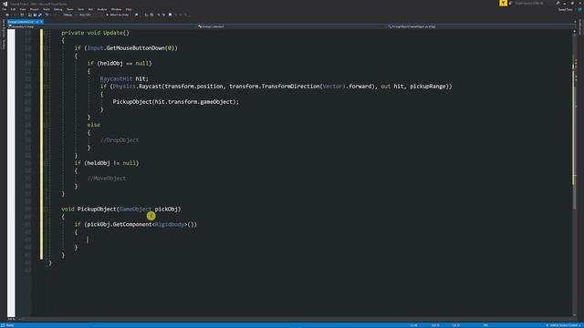 PICKUP & DROP Physics Objects in Unity (Like PORTAL) смотреть онлайн