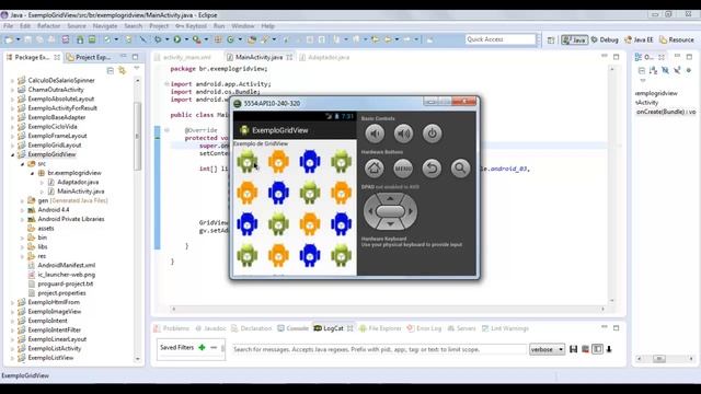 GridView no Android, Entendendo e Utilizando смотреть онлайн