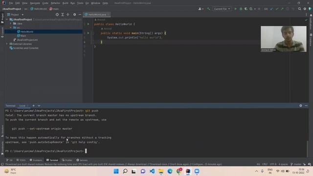 push code through intellij, delete and create repository in github #github #intellij #java смотреть онлайн