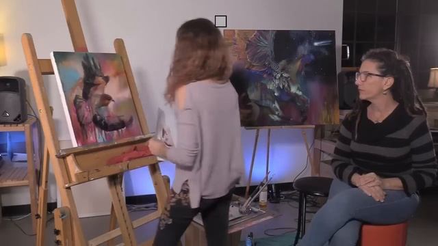 "How to Create Expressive Art" - FREE Milan Art Workshop смотреть онлайн