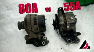 Генератор от ваз 2110 (94.3701) на ваз 2109 карбюратор, ASP, +16