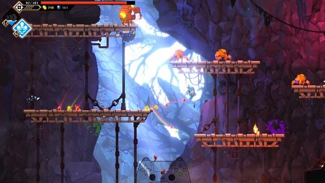 Foregone - стремительный 2D-платформер, похожий на Dead Cells