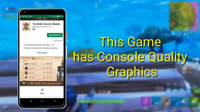 The Elder Scrolls : Blades On Android & IOS смотреть онлайн