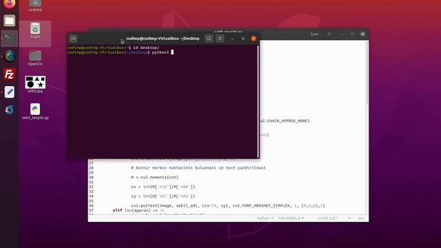 Python ve OpenCV ile Şekil Tespiti смотреть онлайн
