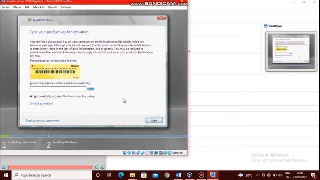 Cara Install Windows server 2008 di virtual machine oracle virtualbox!! mudah dipahami смотреть онлайн