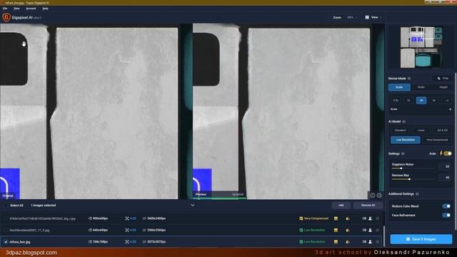 Topaz Gigapixel AI. Улучшаем текстуры и изображения. Эксперименты смотреть онлайн