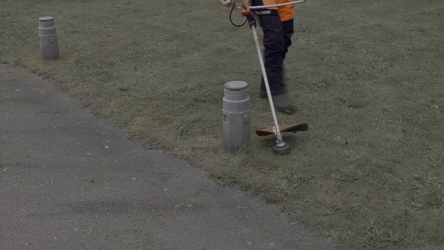 окашивание препятствий травокосилкой смотреть онлайн