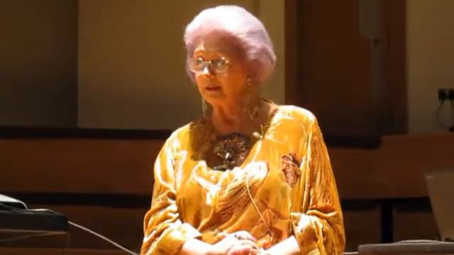 April Ashley Pt.2 - Adrian Boult Hall, Birmingham, UK - 20111123.wmv