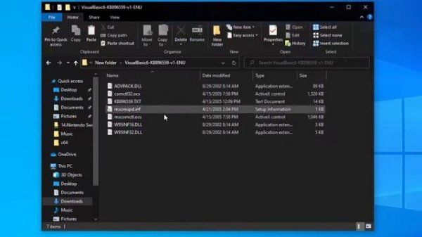 How To Fix Runtime Error '339': MSCOMCTL.OCX in Windows 10