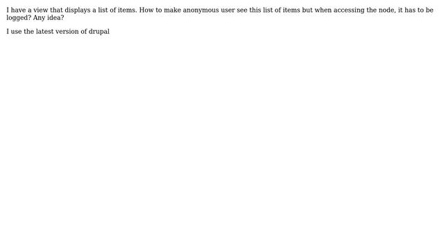 Drupal: access the view but not the node смотреть онлайн