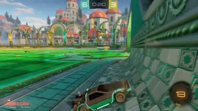 Rocket League DeLorean смотреть онлайн