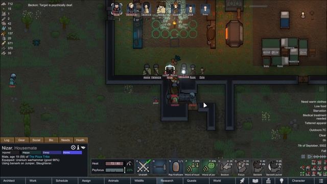 Lost Tribe: early game base defence - Rimworld #14 смотреть онлайн