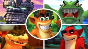 Crash Twinsanity - Все кат-сцены боссов.