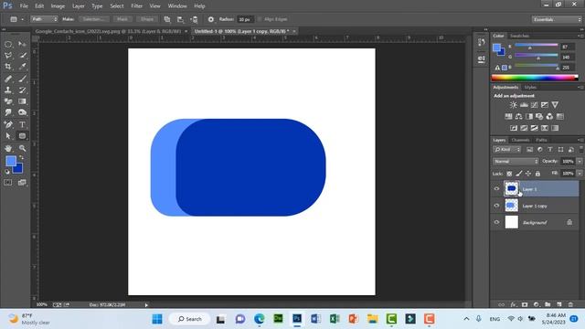 How to make GOOGLE CONTACT logo in Photoshop cc | Easy and Simple method смотреть онлайн