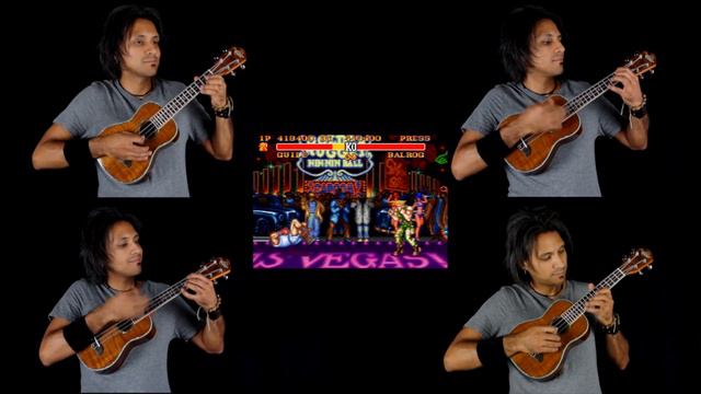 Street Fighter 2 - Guile Theme Ukulele смотреть онлайн