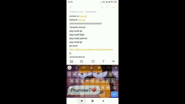 Cara merubah tampilan Termux смотреть онлайн