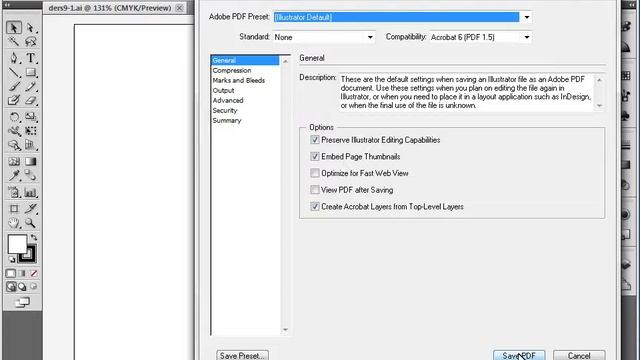 Illustrator CS5-Bir Dosyayı Adobe PDF Olarak Kaydetmek смотреть онлайн