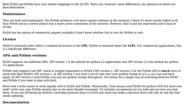 Ubuntu: Should I use PyQt or PySide for a new Qt project? смотреть онлайн