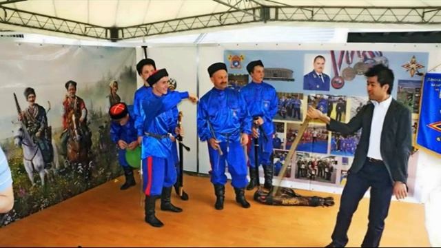 Казачье боевое искусство, Перначъ в Японии. смотреть онлайн
