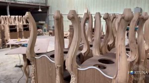 Производство классической американской мебели на фабрике в Китае Мебельный тур ОНЛАЙН