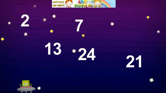 ABC English - Touch the Right Number | Best Games from ABC KidsClub смотреть онлайн