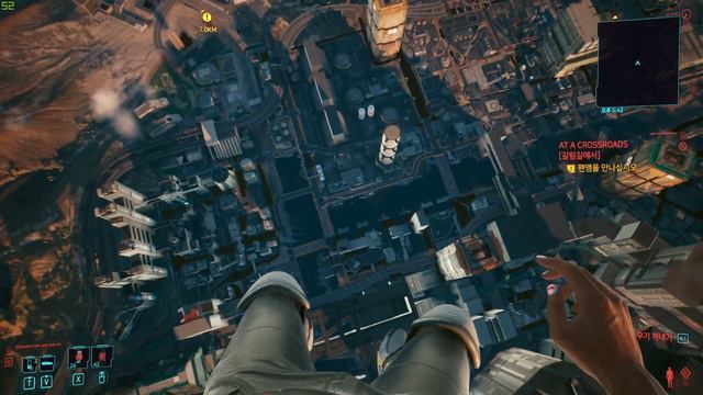 Cyberpunk 2077 motorcycle flys sky high bug смотреть онлайн