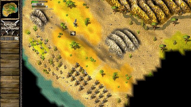 Knights and Merchants / KaM Remake - Кампания Федерация Нерун / Neryn - Миссия 1 (без комментариев) смотреть онлайн