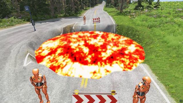 Cars Vs - Lightning McQueen - Crash Testing #3 - BeamNG.Drive