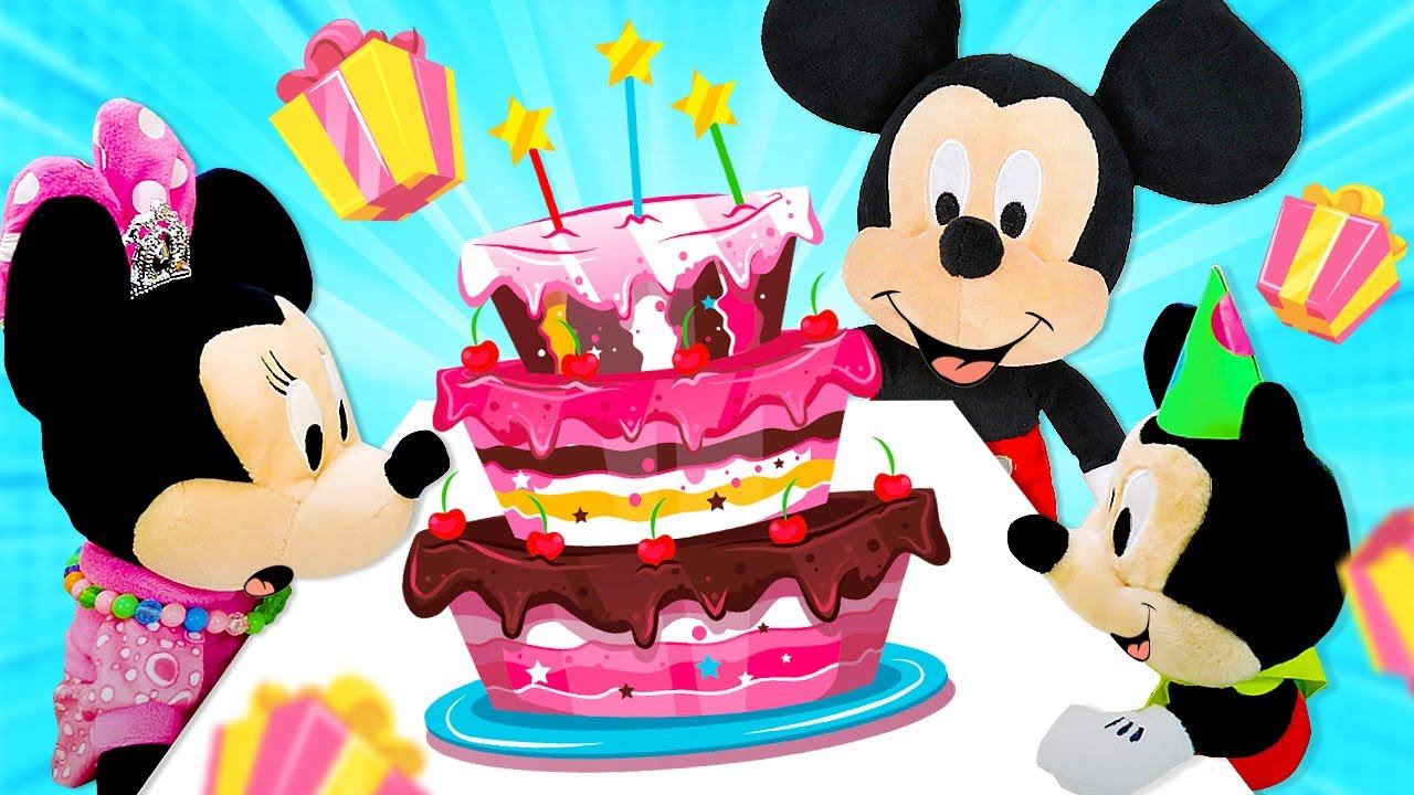 Подарок для Минни Маус. Видео для детей игрушки Дисней. Микки и Минни Маус на русском языке смотреть онлайн