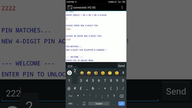 Bluetooth Serial Terminal Android + Bluetooth - HC05 MODULAR TESTING MCU PIC18F4550 смотреть онлайн