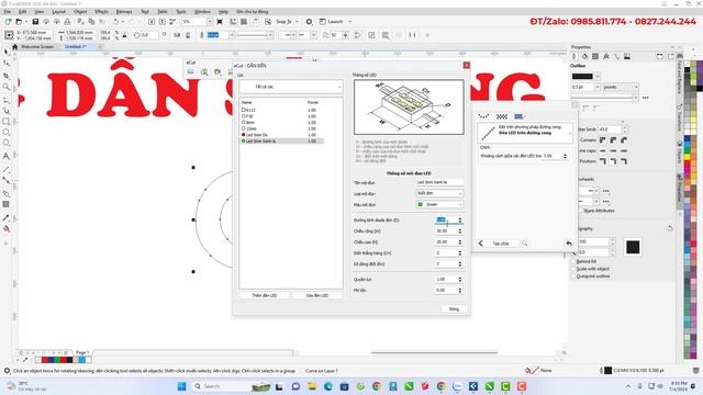 Hướng dẫn xếp LED THEO VIỀN trong Ecut 6 Ecut 7 смотреть онлайн